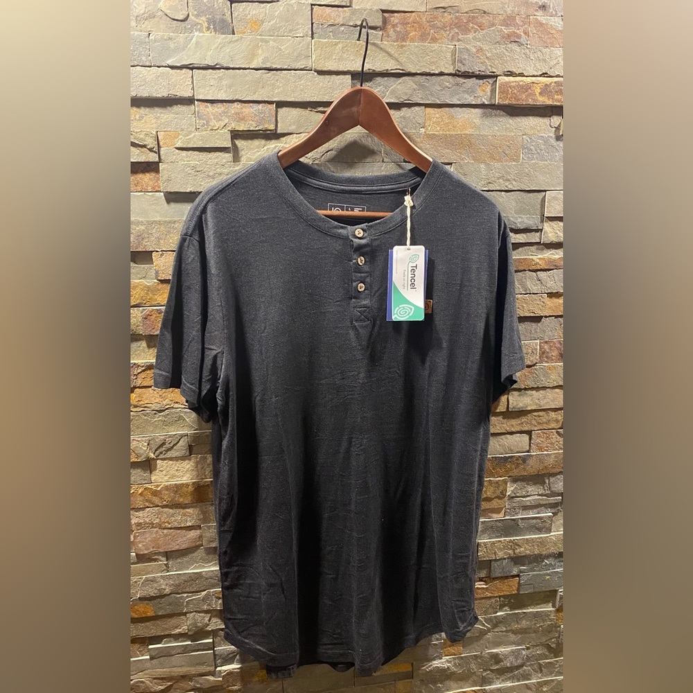 TenTree three-button henley